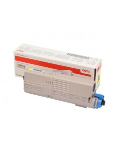 OKI C532DN C542DN MC573DN MC563DN Amarillo Cartucho de Toner Original - 46490401
