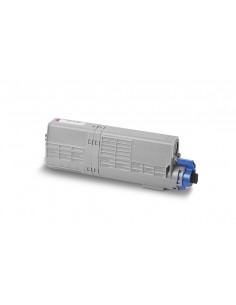 OKI C532DN C542DN MC573DN MC563DN Magenta Cartucho de Toner Original - 46490606