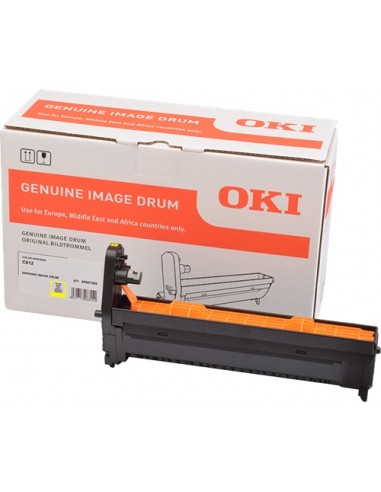 OKI C612 Amarillo Tambor de Imagen Original - 46507305 (Drum)