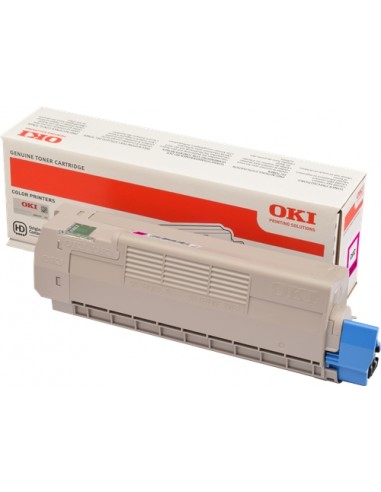 OKI C612 Magenta Cartucho de Toner Original - 46507506