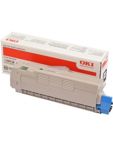 OKI C612 Negro Cartucho de Toner Original - 46507508