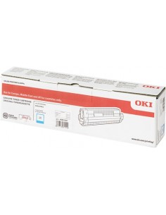 OKI C834 C844 Cyan Cartucho de Toner Original - 46861307
