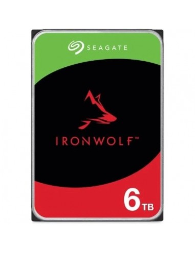 Seagate Ironwolf Disco Duro Interno 3.5" SATA 3 6TB NAS