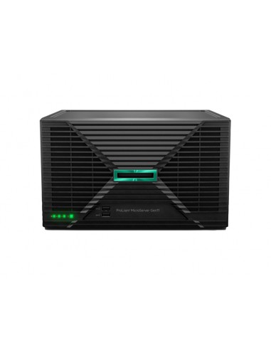 HPE ProLiant MicroServer Gen11 Servidor Intel Pentium G7400 - 16GB - 1TB SSD - DisplayPort y VGA - USB-A 3.2 Gen1 y Gen2