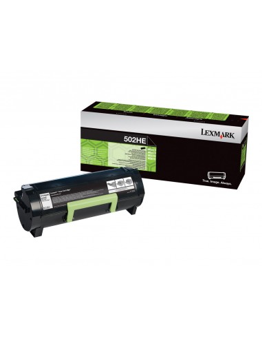 Lexmark MS310 MS410 MS510 MS610 Negro Cartucho de Toner Original - 50F2H0E 502H