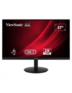 ViewSonic VG2709-2K-MHDU-2 Monitor LED 27" IPS QHD 2K HDR - Respuesta 4ms - Altavoces 5W - 16 9 - Ajustable en Altura