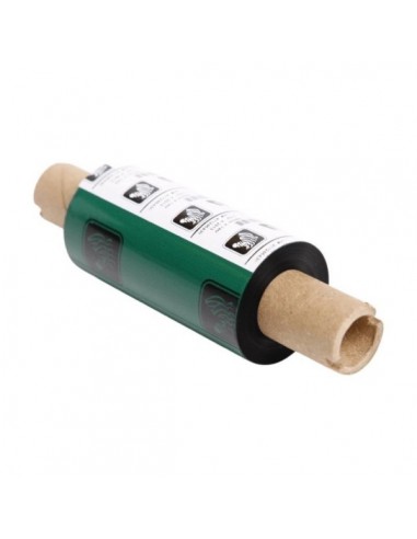 Zebra 5095 Pack de 12 Cintas de Transferencia Termica Original - Resina - Ancho 64mm-Longitud 74m
