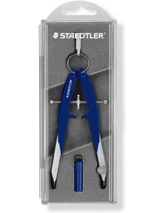 Staedtler Mars 556 00 Compas de Precision - Diametro Maximo 225mm - Husillo Central
