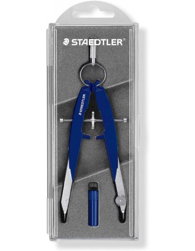 Staedtler Mars 556 00 Compas de Precision - Diametro Maximo 225mm - Husillo Central