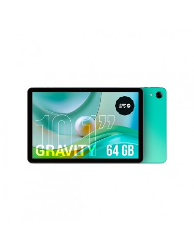 SPC Gravity 6 Tablet Pantalla IPS 10.1" - 4GB - 64GB - Camara 2Mpx - Bateria 5000mAh - Color Verde