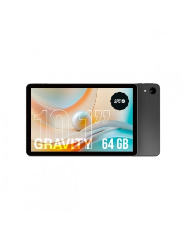 SPC Gravity 6 Tablet Pantalla IPS 10.1" - 4GB - 64GB - Camara 2Mpx - Bateria 5000mAh - Color Gris Oscuro