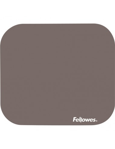 Fellowes Alfombrilla Premium - Base de Goma Antideslizante - Superficie de Poliester - 23.2x19.9cm - Color Gris