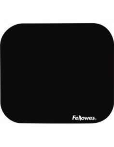 Fellowes Alfombrilla Premium - Base de Goma Antideslizante - Superficie de Poliester - 23.2x19.9cm - Color Negro