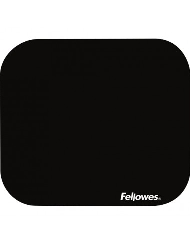 Fellowes Alfombrilla Premium - Base de Goma Antideslizante - Superficie de Poliester - 23.2x19.9cm - Color Negro
