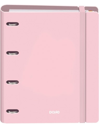 Dohe Serenity Polyfoam Carpeta de 4 Anillas Mixtas de 35mm A4 Recambio 100 Hojas Cuadricula 5mm - Cubierta de Polyfoam 2mm -