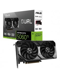 Asus GeForce RTX 5060 Ti Dual OC Tarjeta Grafica 8GB GDDR7 Reflex 2 RTX AI DLSS4