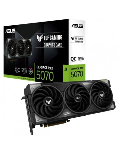 Asus GeForce RTX 5070 TUF Gaming OC Tarjeta Grafica 12GB GDDR7 Reflex 2 RTX AI DLSS4