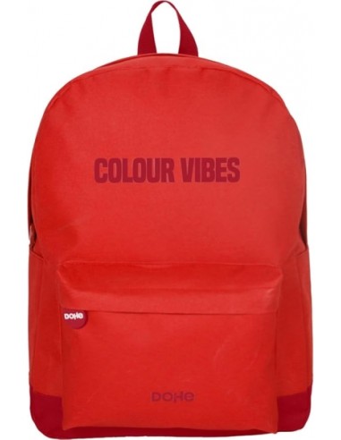 Dohe Daypack Colour Vibes Mochila Escolar - Varios Compartimentos - Asa Superior - Tirantes Acolchados y Ajustables -