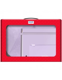 Dohe Serenity Pack de Mochila-Carpeta A4 Recambio-Portatodo Triple - Todo en un Maletin Perfecto para Regalo - Color