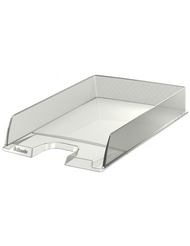 Esselte Europost Bandeja Portadocumentos - Plastico Transparente - Formato Vertical - A4 - Color Cristal