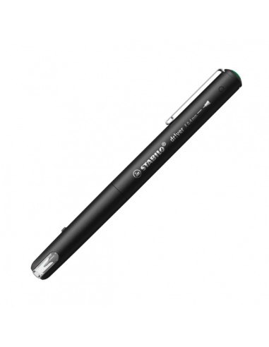 Stabilo Dr ver Rotulador de Punta Fina 0.4mm - Tinta a Prueba de Manchas-Inodora y con Base al Agua - Fabricado con 94-de