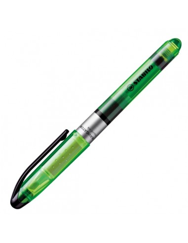 Stabilo Navigator Marcador Fluorescente - Zona de Agarre - Diseño Delgado - Practico Clip para Llevar - Trazo entre 2 y 5mm