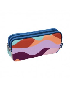 Milan The Fun Estuche Portatodo 3 Amplios Compartimentos