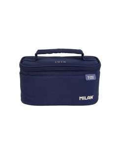 Milan Coleccion 430 Bolsa Isotermica Porta Alimentos 1 5L - Incluye 1 Recipiente para Alimentos - Interior Aislante Termico -