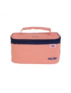 Milan Coleccion 430 Bolsa Isotermica Porta Alimentos 1 5L - Incluye 1 Recipiente para Alimentos - Interior Aislante Termico -