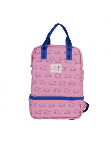 Milan Coleccion 460 Mochila Infantil con Compartimento Isotermico - Amplio Compartimento Interior - 2 Bolsillos Laterales -