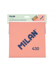 Milan Coleccion 430 Bolsa Isotermica Porta Alimentos 0.3L - Forro Interior Isotermico - Color Rosa