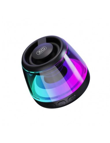 XO F62 Mini Altavoz Bluetooth Sobremesa - Bluetooth 5.3 - 5W - Base Magnetica - Colgador y Aro Magsafe - Iluminacion RGB -