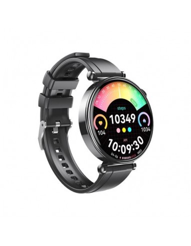 XO GT4 Mini Reloj Smartwatch Pantalla Redonda 1.32" AMOLED - Multideporte - Monitoreo del Sueño - Llamadas BT - IP68 - Color
