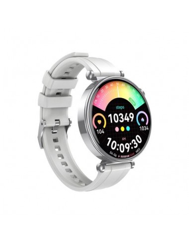 XO GT4 Mini Reloj Smartwatch Pantalla Redonda 1.32" AMOLED - Multideporte - Monitoreo del Sueño - Llamadas BT - IP68 - Color