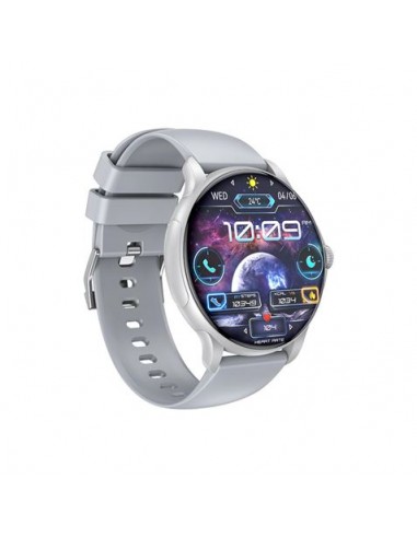 XO J11 Reloj Smartwatch Pantalla Redonda 2.06" HD - Asistente de Voz - Control de Musica - Always On Display - Llamadas BT -