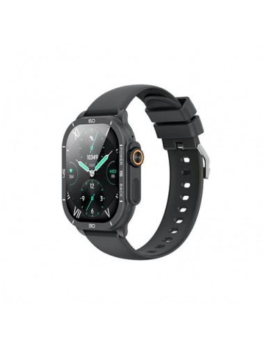 XO J12 Reloj Smartwatch Pantalla Cuadrada 2.06" AMOLED - Asistente de Voz - Control de Musica - Multideporte - Llamadas BT -
