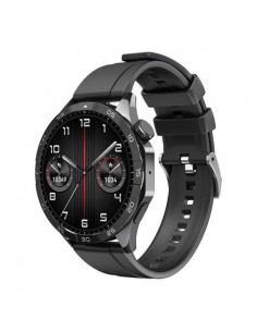 XO WATCH4 Reloj Smartwatch Pantalla Redonda 1.43" AMOLED - Llamadas BT - Multideporte - IP68 - Color Negro
