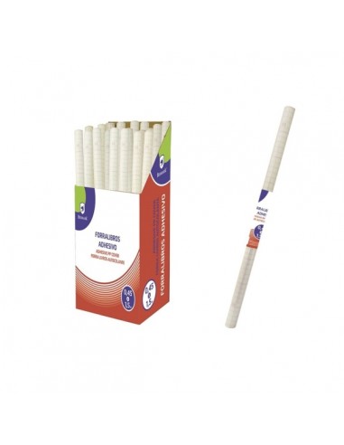 Bismark Rollo de Polipropileno 1.5x0.45m - Autoadhesivo - Cuadricula de Precision - Transparente