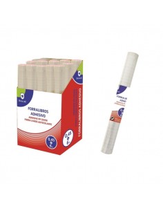 Bismark Rollo de Polipropileno 6x0.45m - Autoadhesivo - Cuadricula de Precision - Transparente