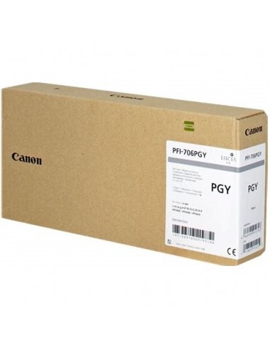 Canon PFI706 Gris Photo Cartucho de Tinta Original - 6691B001