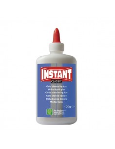 Instant Classic Cola Blanca 100gr - Apto para Uso Infantil y o Domestico - Sin Disolventes - Color Blanco
