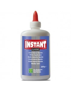 Instant Classic Cola Blanca 250gr - Apto para Uso Infantil y o Domestico - Sin Disolventes - Color Blanco