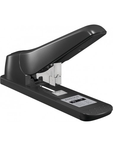 Rapesco 1063 AV-45 Grapadora de Gruesos - Capacidad para 115 Hojas - Grapado Cerrado - Carga Trasera - Color Negro