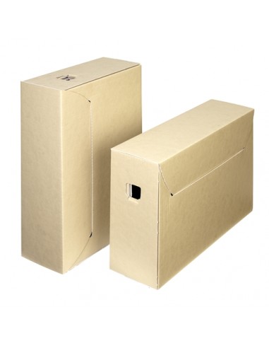 Fellowes Loeffs Pack de 50 Cajas de Archivo Definitivo - Libre de Acido 30 Años - Color Marron