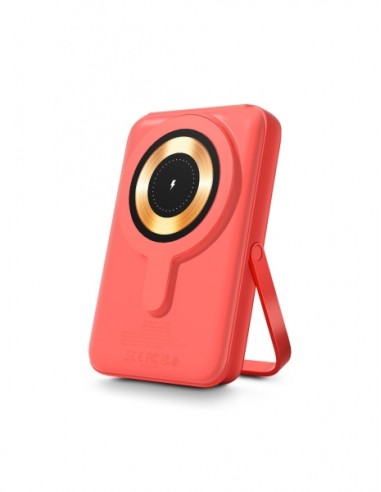 Urban Factory Magnee Power Powerbank Universal 10000mAh - Entrada USB-C - Salida USB-C-USB-A e Inalambrica - Color Naranja