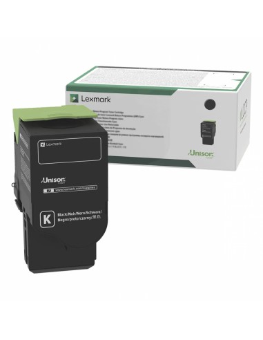 Lexmark CS421 CS521 CS622 CX421 CX522 CX622 CX625 Negro Cartucho de Toner Original - 78C20K0