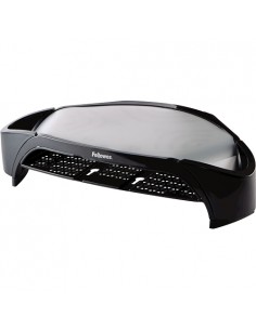 Fellowes Smart Suites Soporte para Monitor - 3 Alturas Ajustables - Incluye Bandeja Portadocumentos - Peso Max 10kg