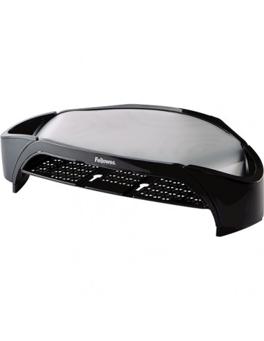 Fellowes Smart Suites Soporte para Monitor - 3 Alturas Ajustables - Incluye Bandeja Portadocumentos - Peso Max 10kg