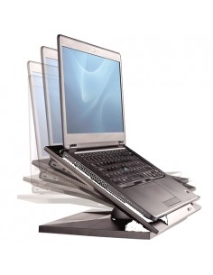 Fellowes Designer Suites Soporte para Portatil - Altura Ajustable en 4 Posiciones - Angulo de Inclinacion 30-- Base