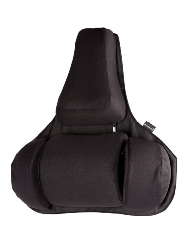 Fellowes Ultimate Professional Series Respaldo Lumbar - Seccion Central para Columna - Sistema de Triple Enganche - Color